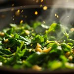 Spinaci saltati in padella