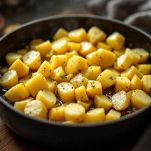 Patate a cubetti in padella