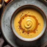 Vellutata impiattata