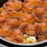 Wurstel in friggitrice