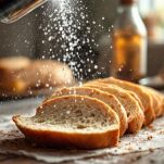 Pane bagnato e strizzato con delicatezza.