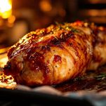 Arrosto di maiale al latte in forno.