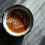 Bagna al rum in raffreddamento.