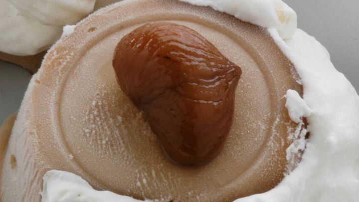 Budino di castagne