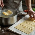 Preparazione delle sfoglie