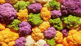 Cavolfiori di colore diverso