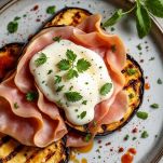 Strati pronti per formare il cordon bleu