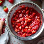 Colino che separa la polpa dalla salsa liscia