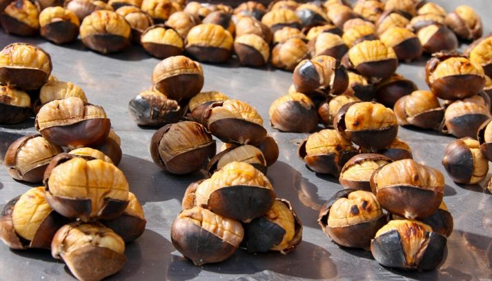 Gustose castagne arrostite