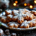 Lebkuchen ricoperti di glassa al limone