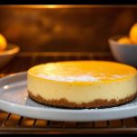 Lemon pie dorata pronta