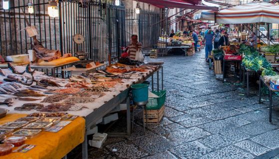 Mercato del Capo a Palermo