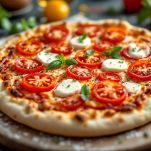 Pizza pronta per il forno