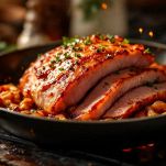 Prosciutto croccante in padella