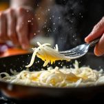 Cipolle dorate in olio caldo