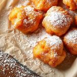 Zeppole con zucchero