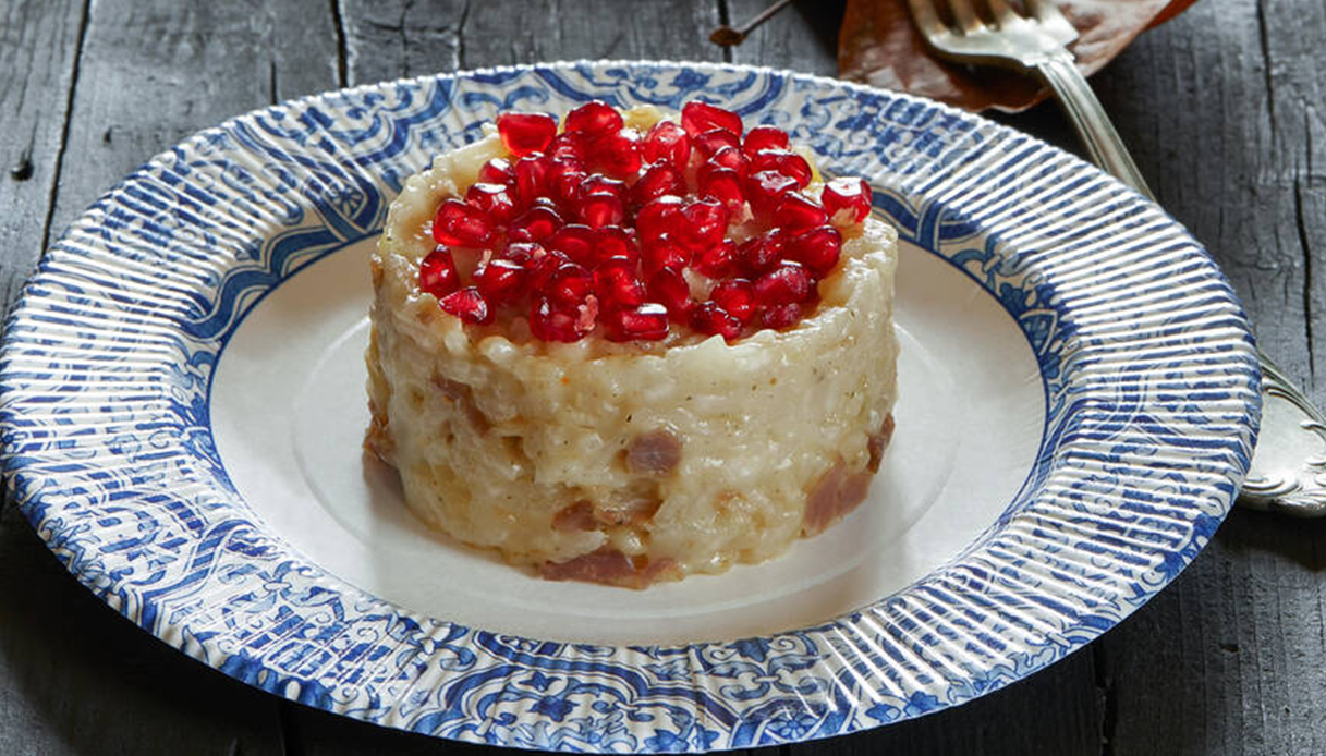 Risotto al melograno