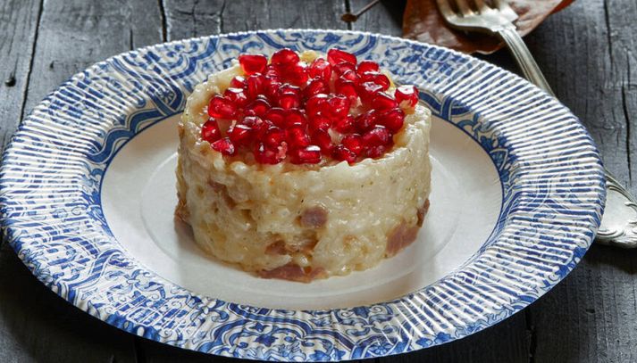 Risotto al melograno