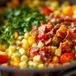 Verdure tritate che soffriggono nell’olio extravergine