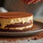 Tiramisù pronto dopo il riposo