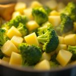 Verdure mescolate nella casseruola