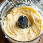 Vellutata di finocchi frullata con mixer