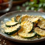 Zucchine immerse in uovo e pangrattato