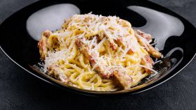 Carbonara con la panna