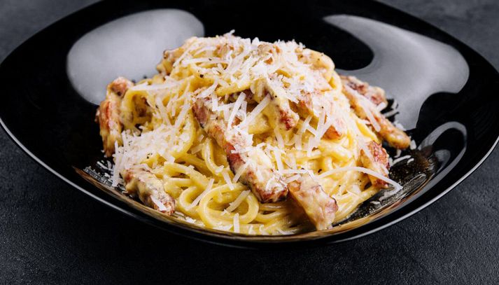 Carbonara con la panna
