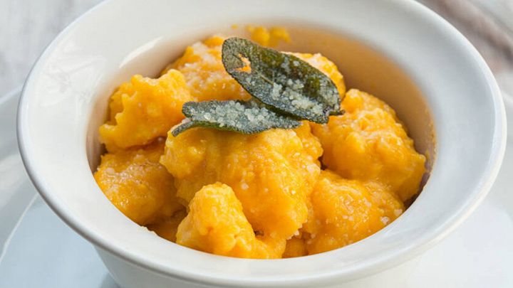 Gnocchi di zucca vegani