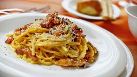 Gustosi spaghetti alla carbonara
