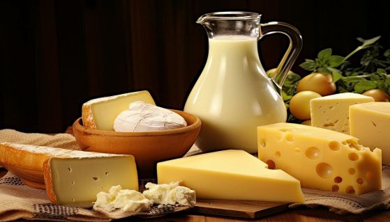 Latte e formaggi pronti da mangiare