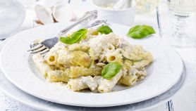 Pasta gorgonzola e zucchine