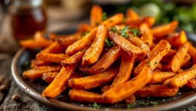 Patate dolci fritte