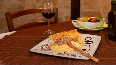 Polenta con tartufo