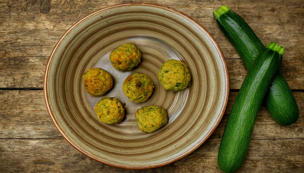 Polpette di ricotta e zucchine