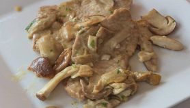 Scaloppina panna e funghi