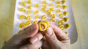 Tortellini emiliani fatti in casa