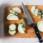 Zucchine tagliate