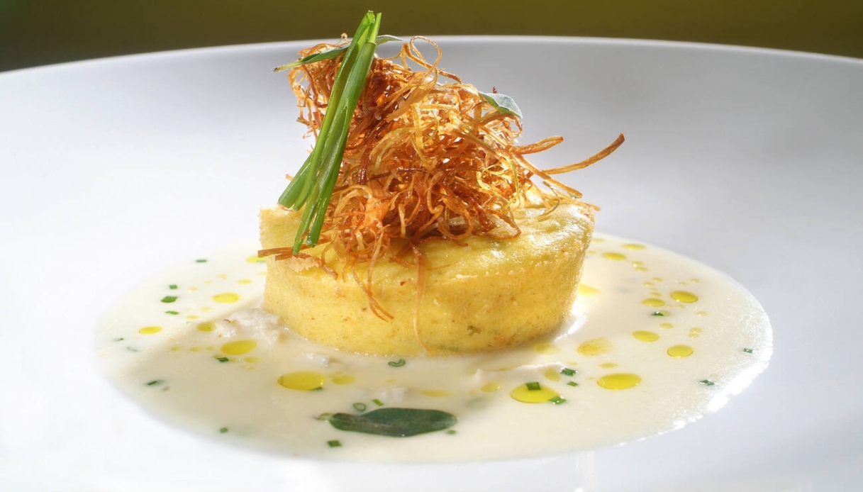 Flan di topinambur