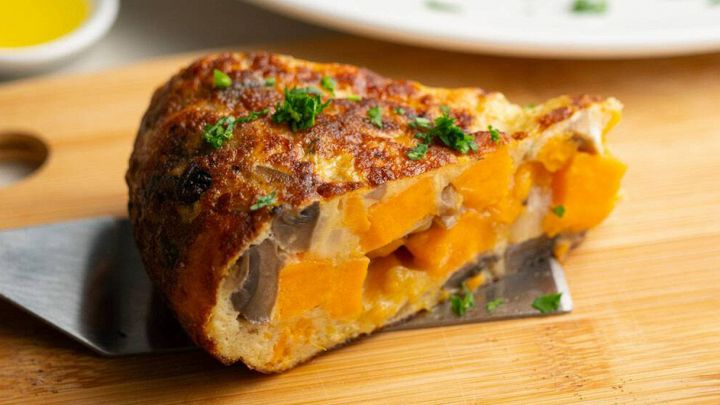 Frittata zucca e cipolle