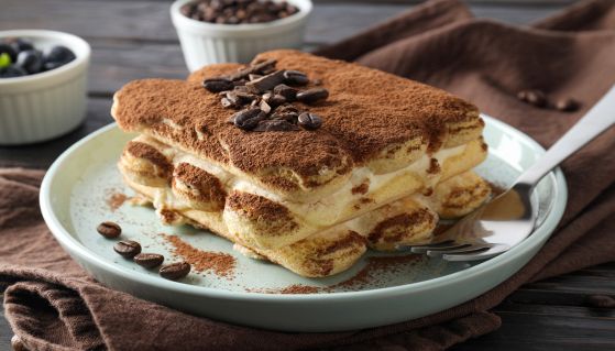 Goloso tiramisù con savoiardi