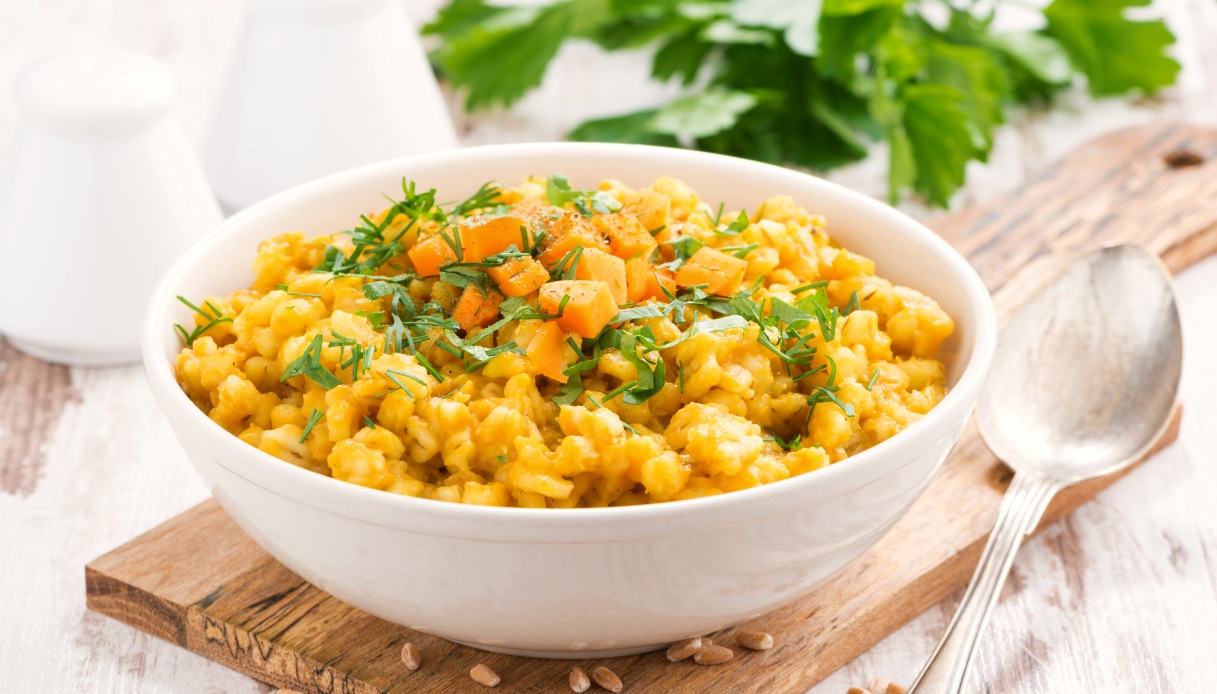 Orzotto alla zucca
