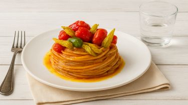 Un piatto "floreale" e irresistibile, che sa di sole e leggerezza