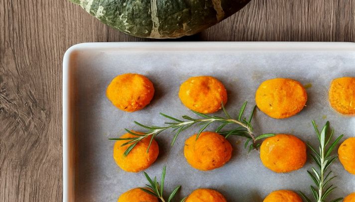 Polpette di zucca e ceci