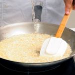 risotto-zucca-e-caprino-tostatura-riso