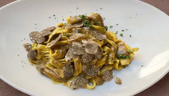 Tagliatelle funghi porcini e tartufo