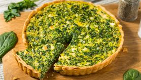 Torta salata spinaci e mozzarella