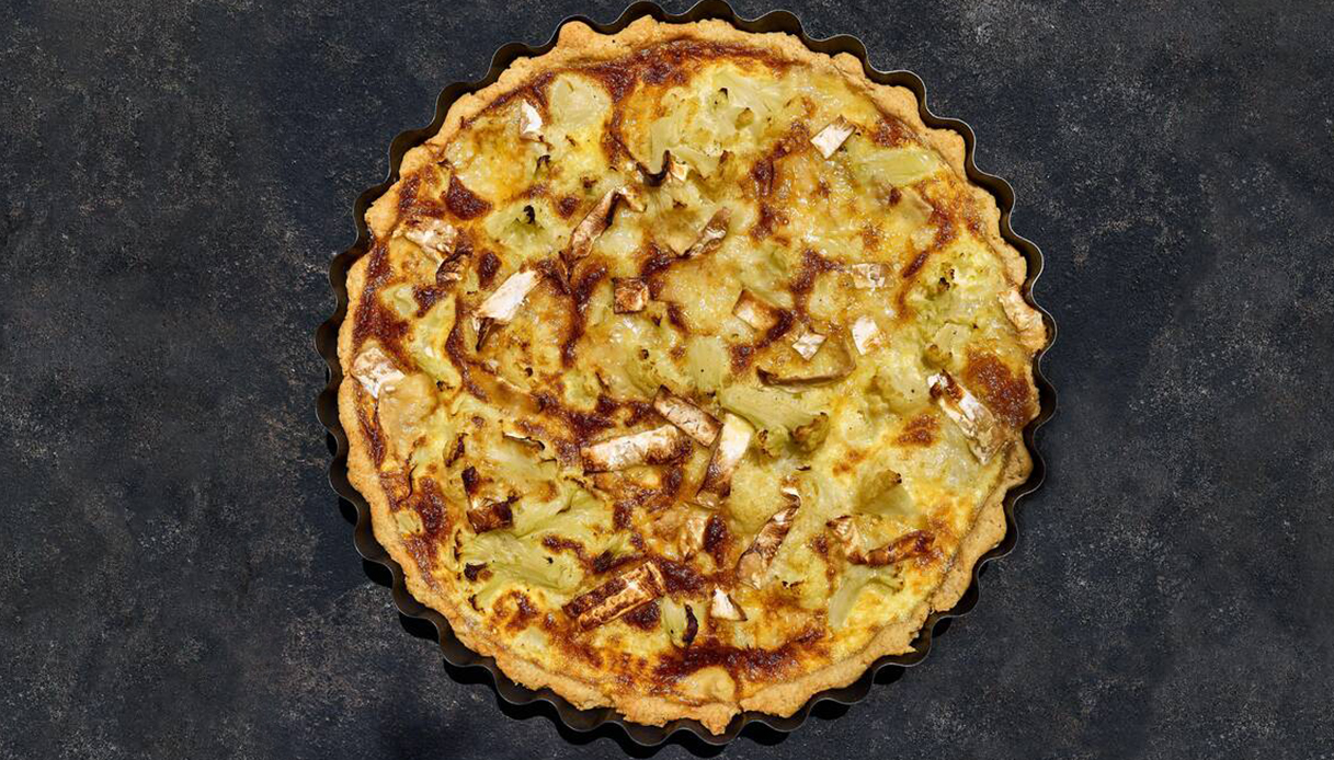 Torta salata cavolfiore e tonno