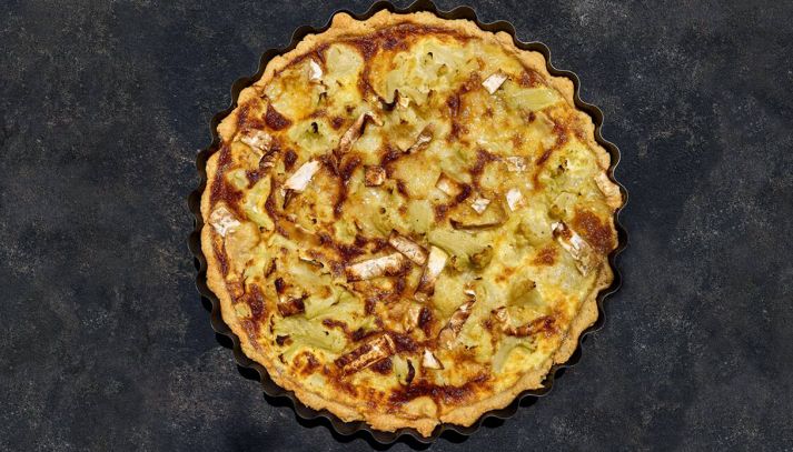Torta salata cavolfiore e tonno